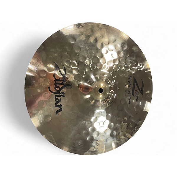 Used Zildjian 15in Z Custom Hi Hat Pair Cymbal
