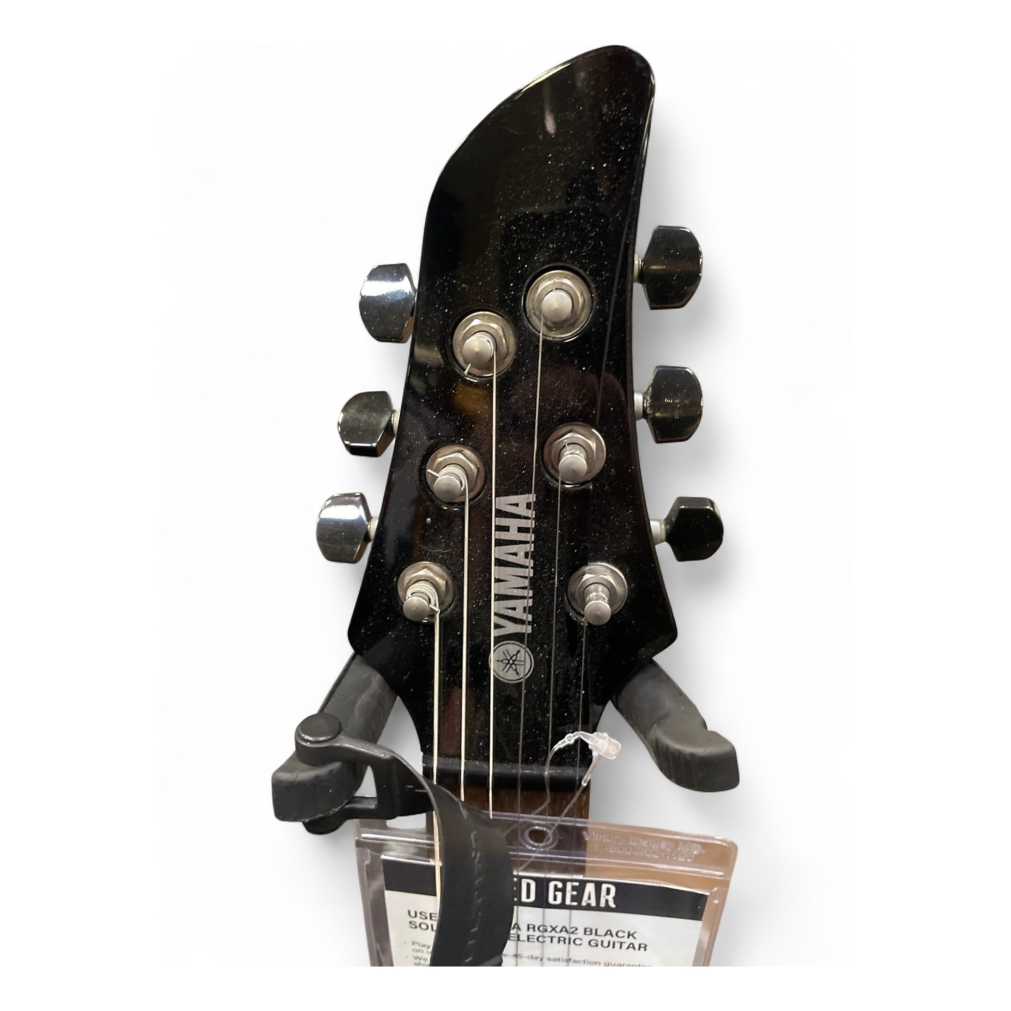 Used Yamaha RGXA2 Black Solid Body Electric Guitar Black | Guitar