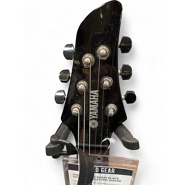 Used Yamaha RGXA2 Black Solid Body Electric Guitar