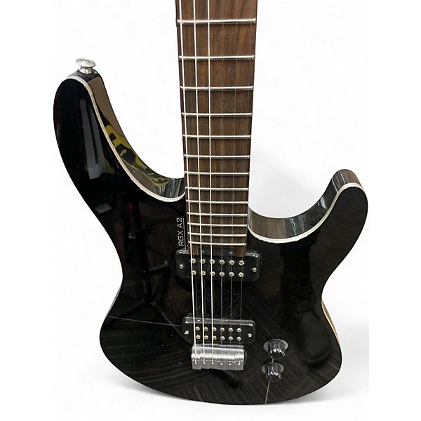 Used Yamaha RGXA2 Black Solid Body Electric Guitar