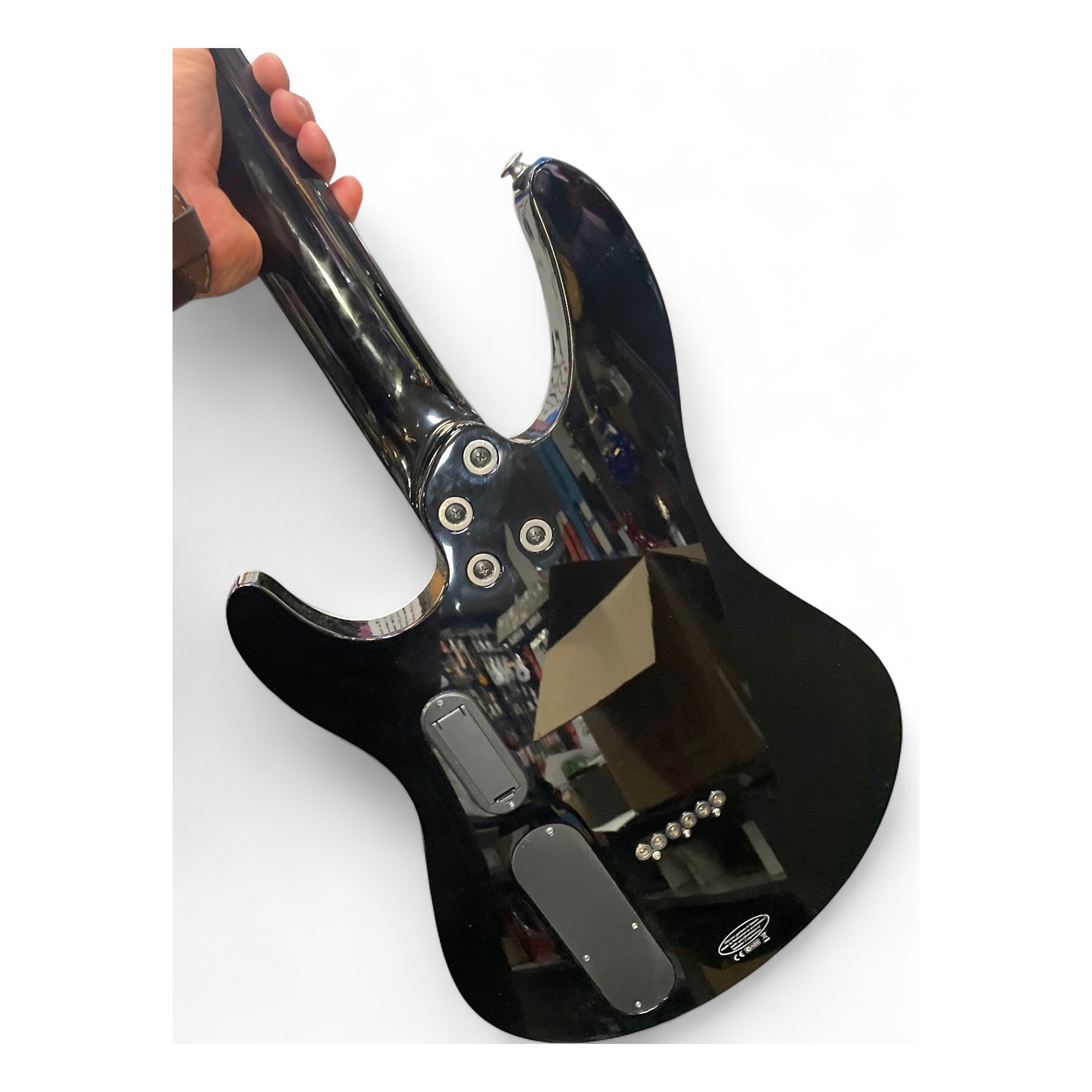 Used Yamaha RGXA2 Black Solid Body Electric Guitar Black | Guitar