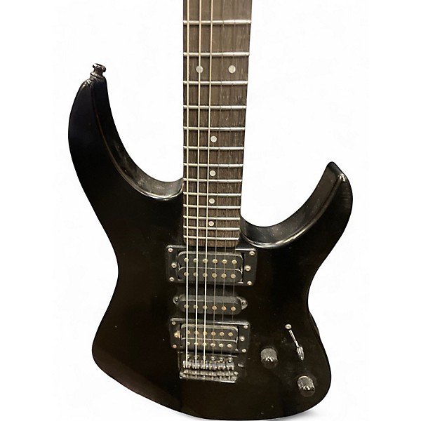 Used Yamaha RGX121D Black Solid Body Electric Guitar