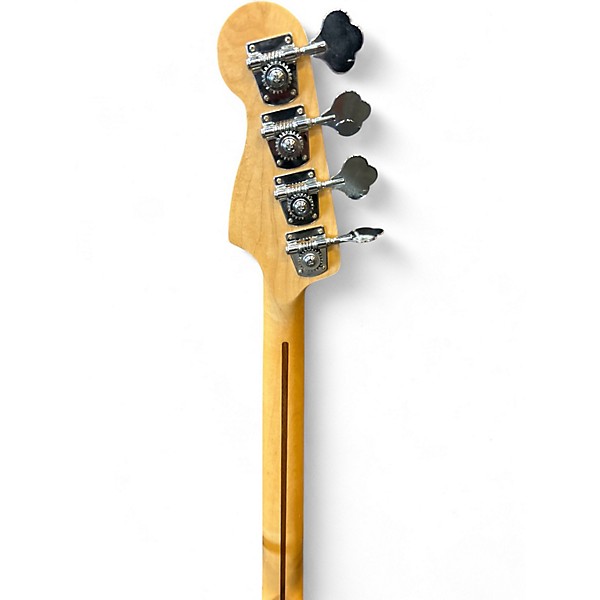 Used Fender Standard Precision Bass Black Electric Bass Guitar