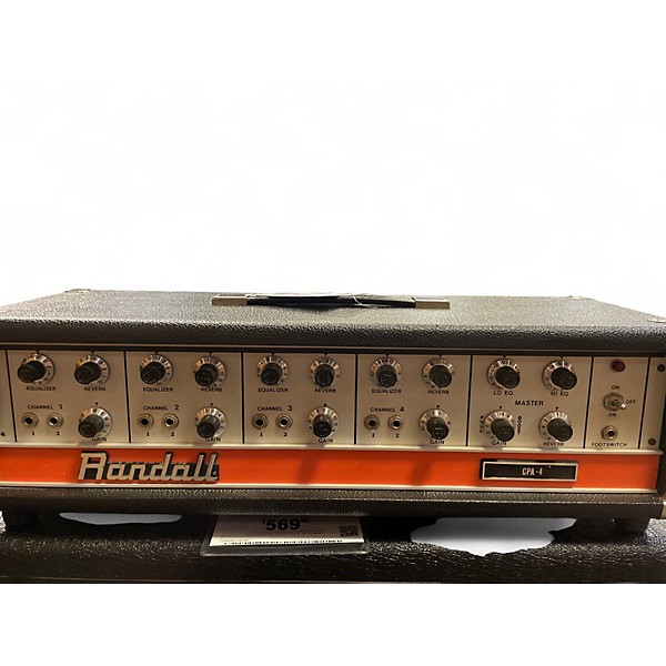 Used Randall CPA-4 Solid State Guitar Amp Head