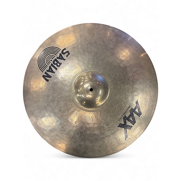 Used SABIAN 22in AAX Metal Ride Brilliant Cymbal