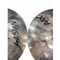 Used SABIAN 14in AAX MEDIUM HI HAT PAIR Cymbal