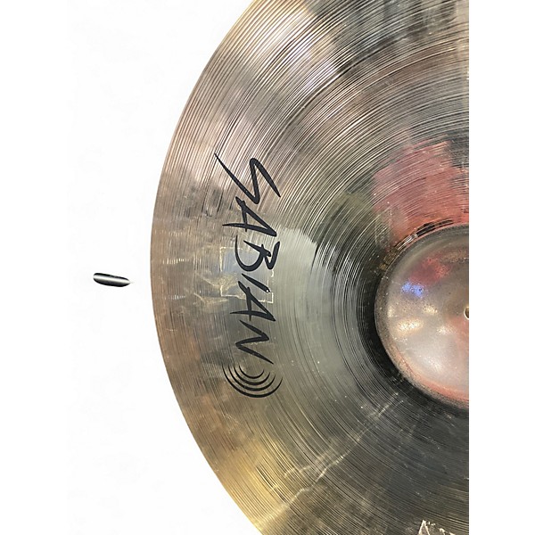 Used SABIAN 21in AAX Raw Bell Dry Ride Cymbal