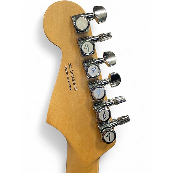 Used Fender American Elite Stratocaster Cherry Sunburst Solid Body Electric Guitar