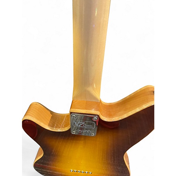 Used Vz Custom BLUZMAN Tobacco Burst Hollow Body Electric Guitar