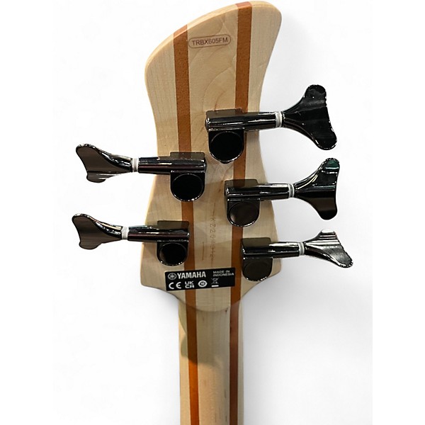 Used Yamaha TRBX605FM SUNBURST Electric Bass Guitar