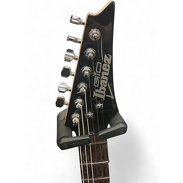 Used Ibanez GRX70QA Trans Blue Solid Body Electric Guitar