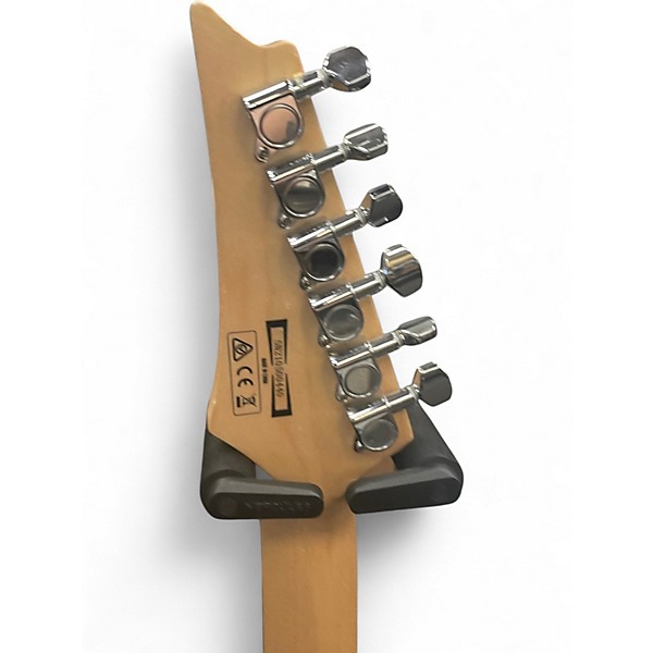 Used Ibanez GRX70QA Trans Blue Solid Body Electric Guitar