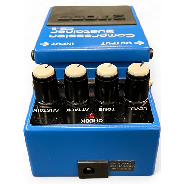 Used BOSS CS3 Compressor Sustainer Effect Pedal