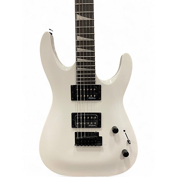 Used Jackson JS22 Dinky WHITE Solid Body Electric Guitar