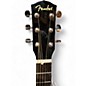 Used Fender CD60 Dreadnought Black Acoustic Guitar