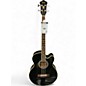 Used Ibanez AEB5E Black Acoustic Bass Guitar thumbnail