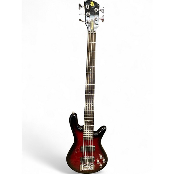 Used Spector Legend 5 Standard Red Burst Electric Bass Guitar