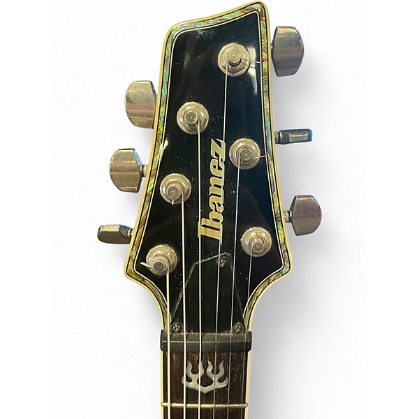 Used Schecter Guitar Research Demon 7 String Olympic White Solid Body Electric Guitar