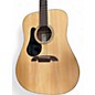 Used Alvarez AD60L Dreadnought Left Handed Natural Acoustic Guitar