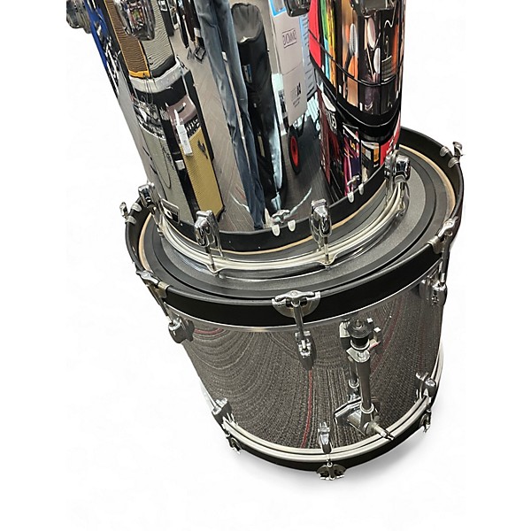 Used Ludwig 4 Piece Rocker Mirror Drum Kit