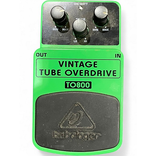 Used Behringer TO800 Vintage Tube Overdrive Effect Pedal