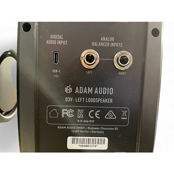 Used ADAM Audio D3V Powered Monitor