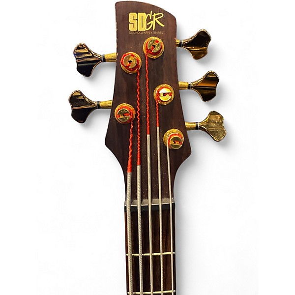 Used Ibanez SR1305SB Natural Electric Bass Guitar