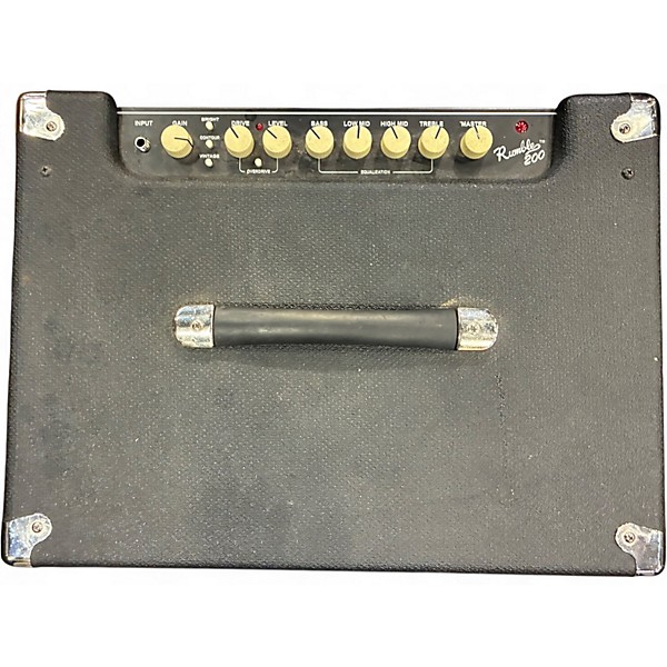 Used Fender Rumble 200 Bass Combo Amp