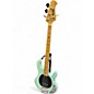 Used Sterling by Music Man Sub Series Sea Foam Green Electric Bass Guitar thumbnail