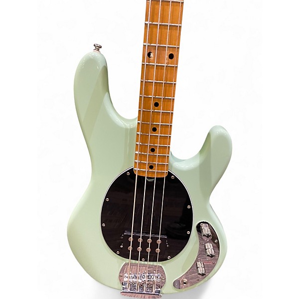 Used Sterling by Music Man Sub Series Sea Foam Green Electric Bass Guitar