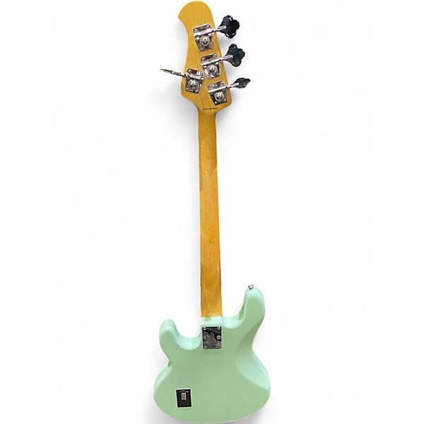 Used Sterling by Music Man Sub Series Sea Foam Green Electric Bass Guitar