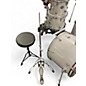 Used Ludwig 5 Piece Accent Silver Drum Kit