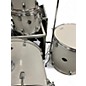 Used Ludwig 5 Piece Accent Silver Drum Kit