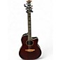Used Ovation GC24D Celebrity Crimson Red Trans Acoustic Electric Guitar thumbnail