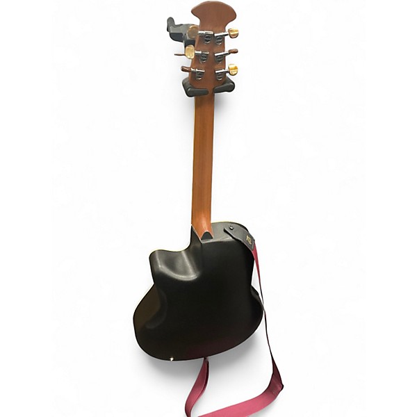 Used Ovation GC24D Celebrity Crimson Red Trans Acoustic Electric Guitar