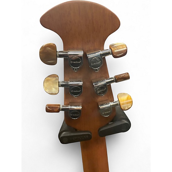 Used Ovation GC24D Celebrity Crimson Red Trans Acoustic Electric Guitar