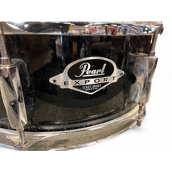 Used Pearl 14X5 Export SNARE Black Drum