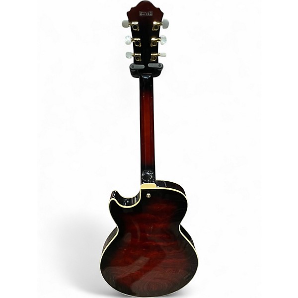 Used Ibanez AG95 Artcore Expressionist DARK BROWN SUNBURST Hollow Body Electric Guitar