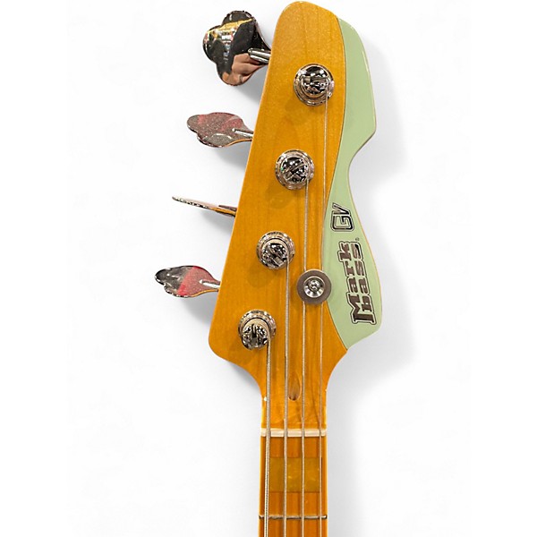 Used Markbass GV5 Seafoam Green Electric Bass Guitar