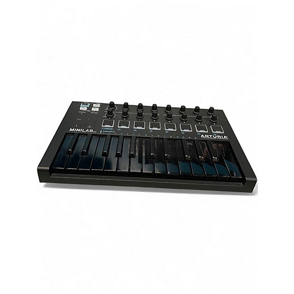 Used Arturia MINILAB MKII DEEP BLACK MIDI Controller