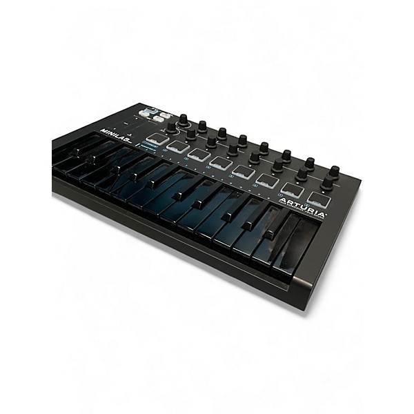 Used Arturia MINILAB MKII DEEP BLACK MIDI Controller