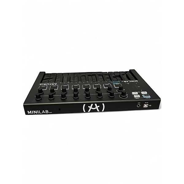 Used Arturia MINILAB MKII DEEP BLACK MIDI Controller