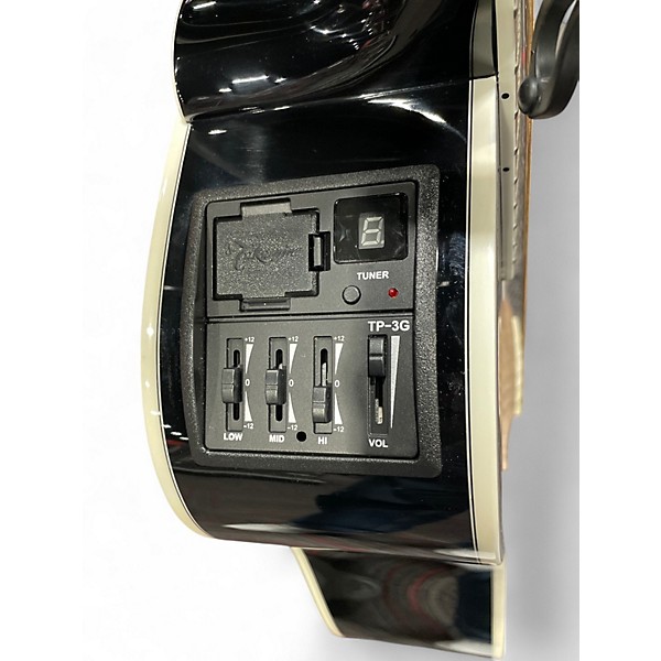 Used Takamine GDS38CE-BLK Black 12 String Acoustic Electric Guitar