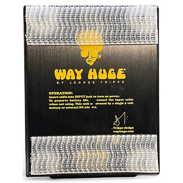 Used Way Huge Electronics WHE301 Fat Sandwich Harmonic Saturator Distortion Effect Pedal