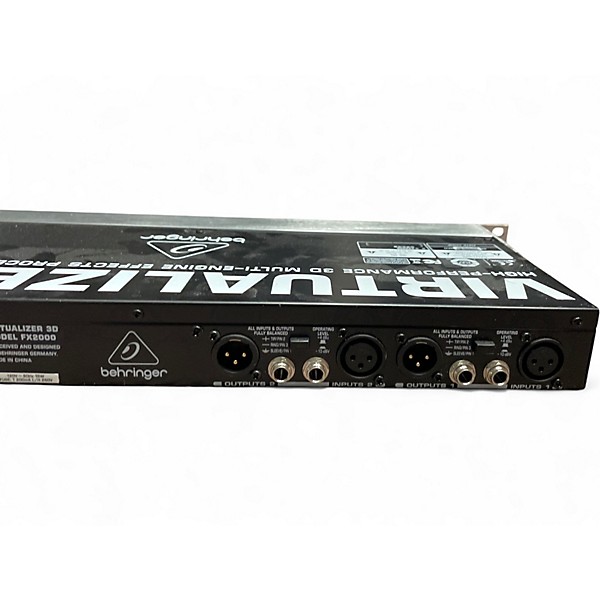 Used Behringer fx 2000 3d Multi Effects Processor