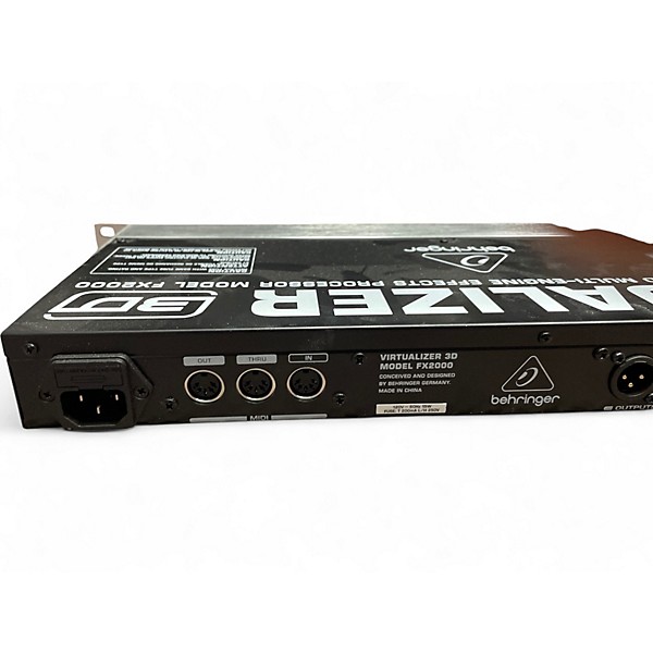 Used Behringer fx 2000 3d Multi Effects Processor