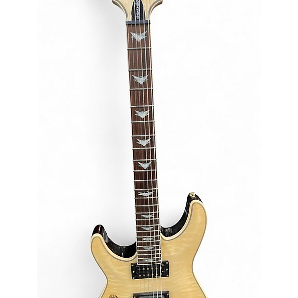 Used Schecter Guitar Research Omen Extreme 6 Left Handed Natural Electric Guitar