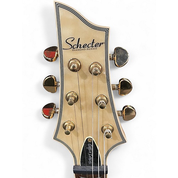 Used Schecter Guitar Research Omen Extreme 6 Left Handed Natural Electric Guitar