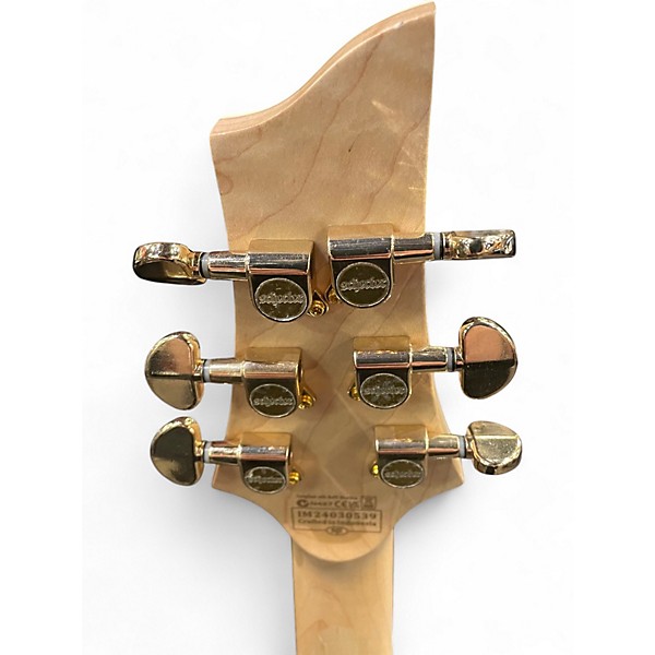 Used Schecter Guitar Research Omen Extreme 6 Left Handed Natural Electric Guitar