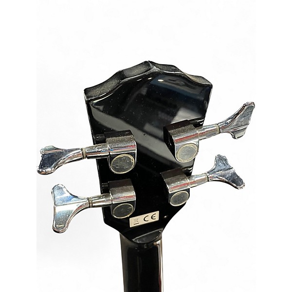 Used Fender CB60SCE Black Acoustic Bass Guitar